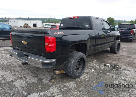 2015 Chevrolet Silverado 1500 1Lt из США, поврежденный, VIN 1GCUKREC6FF202219